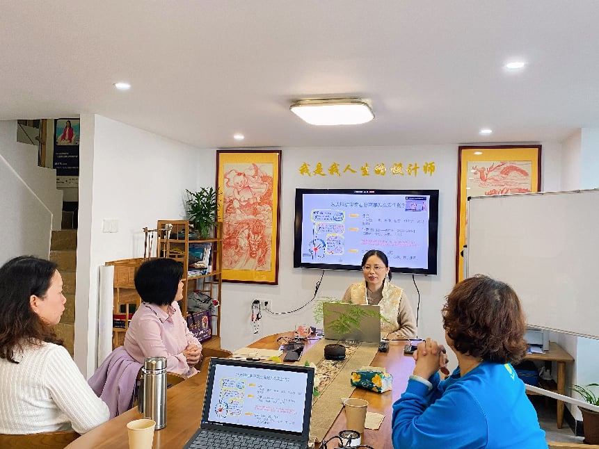 家庭心理赋能课程现场